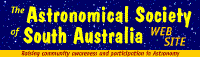 [The ASSA Web Site -- Raising community awareness and participation in Astronomy]